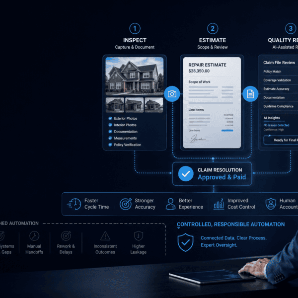 THE AI CLAIMS DILEMMA: How Do Carriers Move Faster Without Losing Accuracy or Human Judgment?